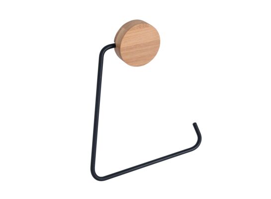 Wieszak trójkątny UMBRA PLUS z bambusem czarny