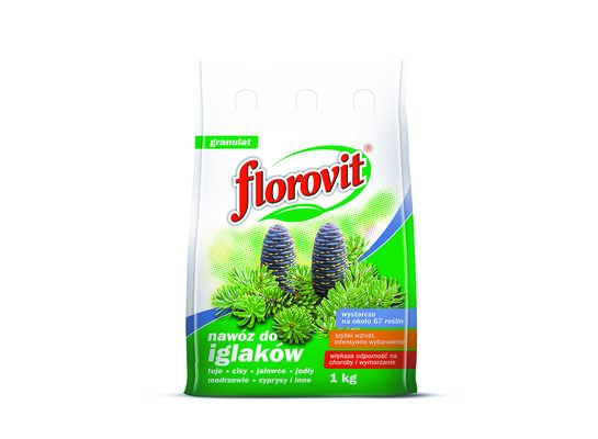 Nawóz do roślin iglastych worek 1 kg Florovit