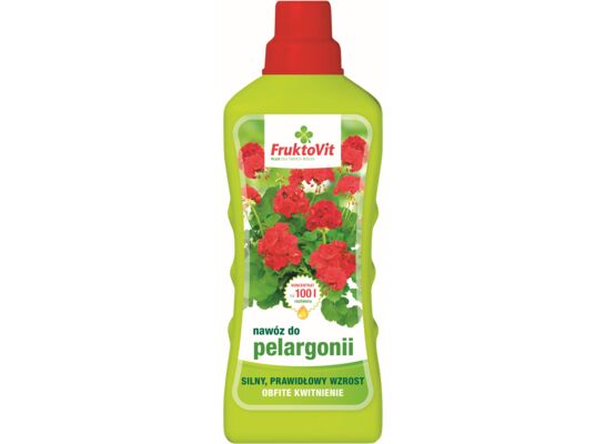 Nawóz do pelargonii butelka 1,1 kg Fruktovit