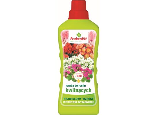 Nawóz do roślin kwitnących butelka 1,1 kg Fruktovit