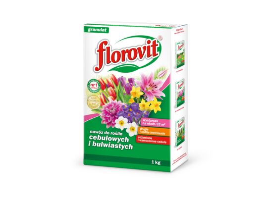 Nawóz do roślin cebulowych i bulwiastych karton 1 kg Florovit