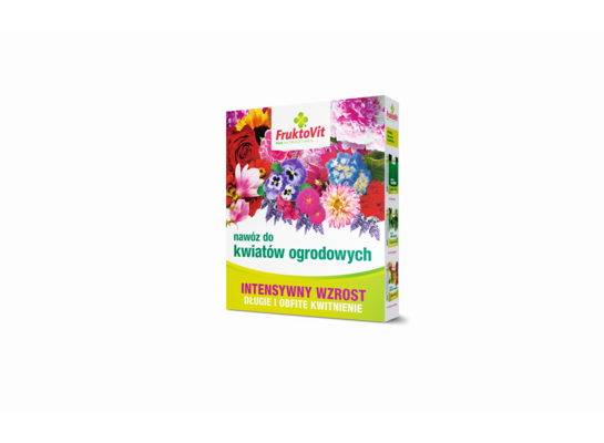 Nawóz do kwiatów ogrodowych karton 1,2 kg Fruktovit
