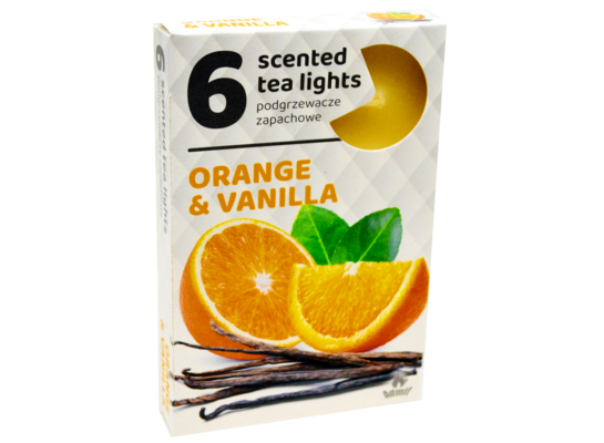 Podgrzewacze zapachowe wanilia-pomarańcza