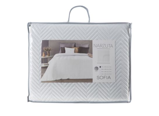 Narzuta SOFIA 70 x 160 cm biały