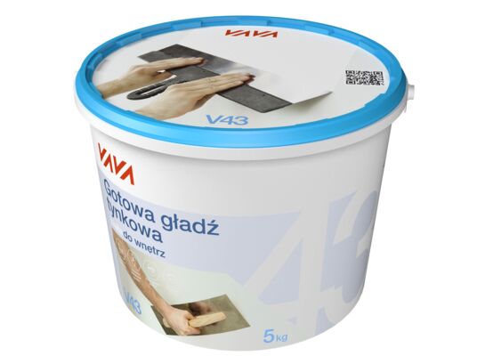 Gładź tynkowa gotowa VAVA V43 5 kg