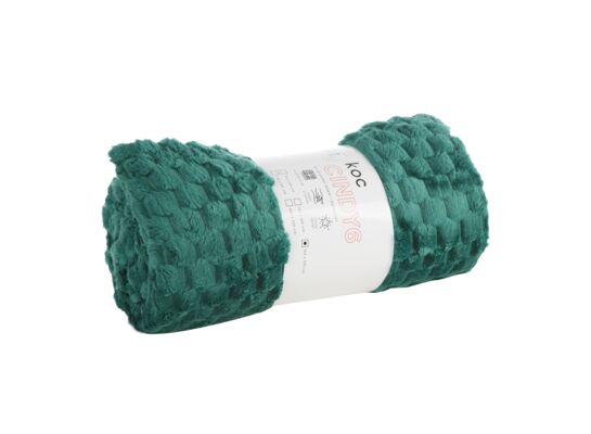 Koc D91 CINDY6 130 x 160 cm ciemnozielony