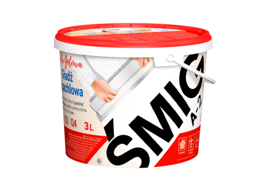 Zaprawa szpachlowa biała ŚMIG A-2 5 kg
