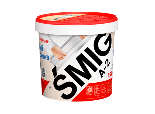 Zaprawa szpachlowa biała ŚMIG A-2 1,5 kg