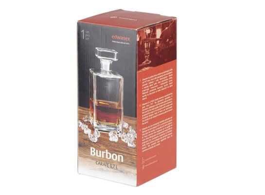 Karafka kwadratowa 0,7 l Color box